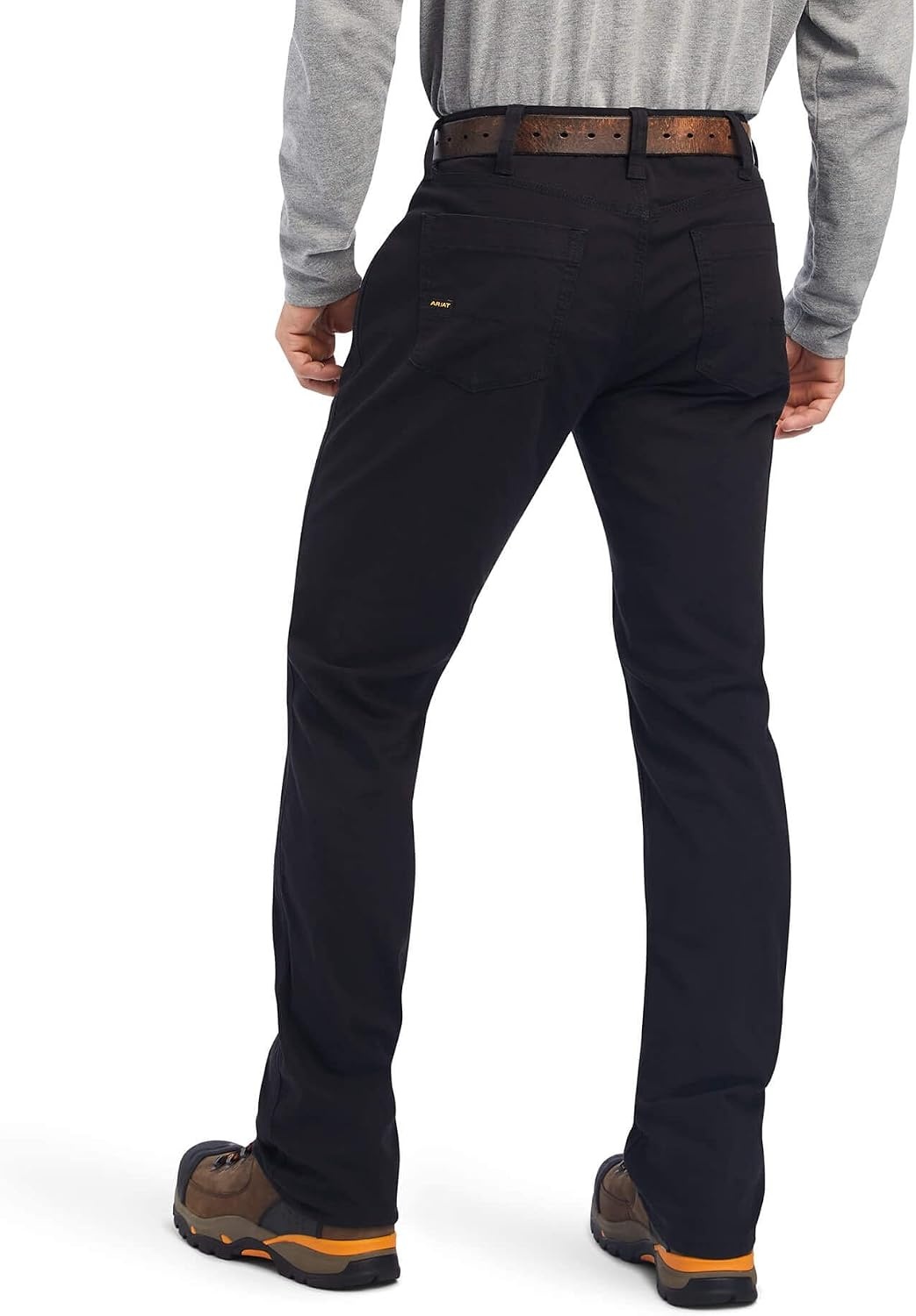 image:imageARIAT Work Rebar M4 Low Rise DuraStretch Made Tough Stackable Straight Leg PantsBlack