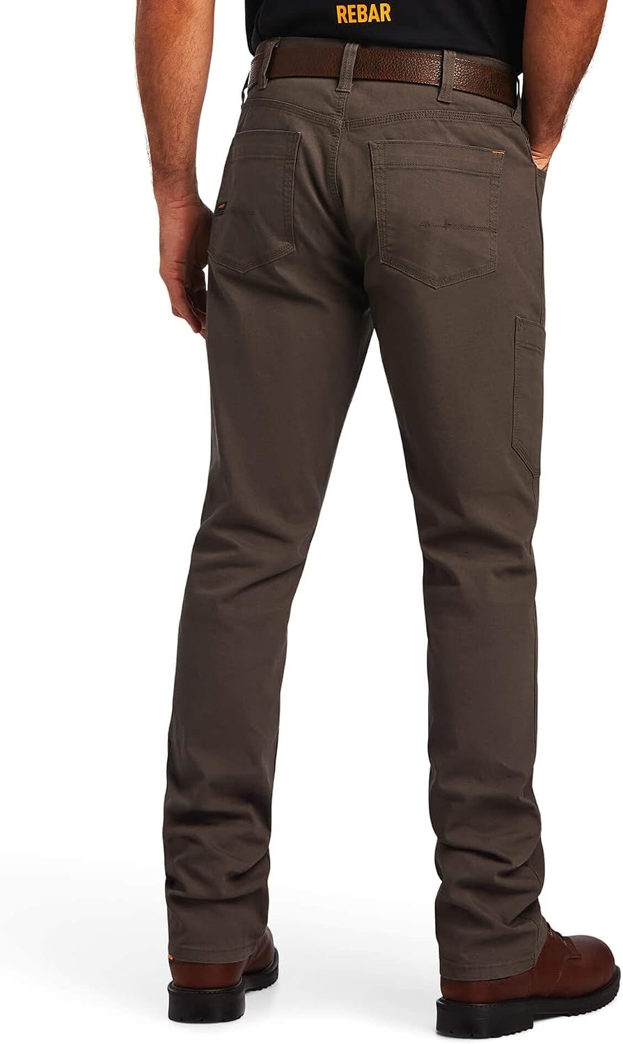 image:imageARIAT Work Rebar M4 Low Rise DuraStretch Made Tough Stackable Straight Leg PantsDeep Forest