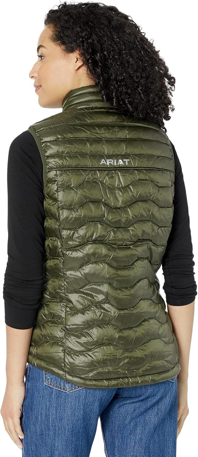 image:imageARIAT Ideal Down Vest IridescentForest Mist XS