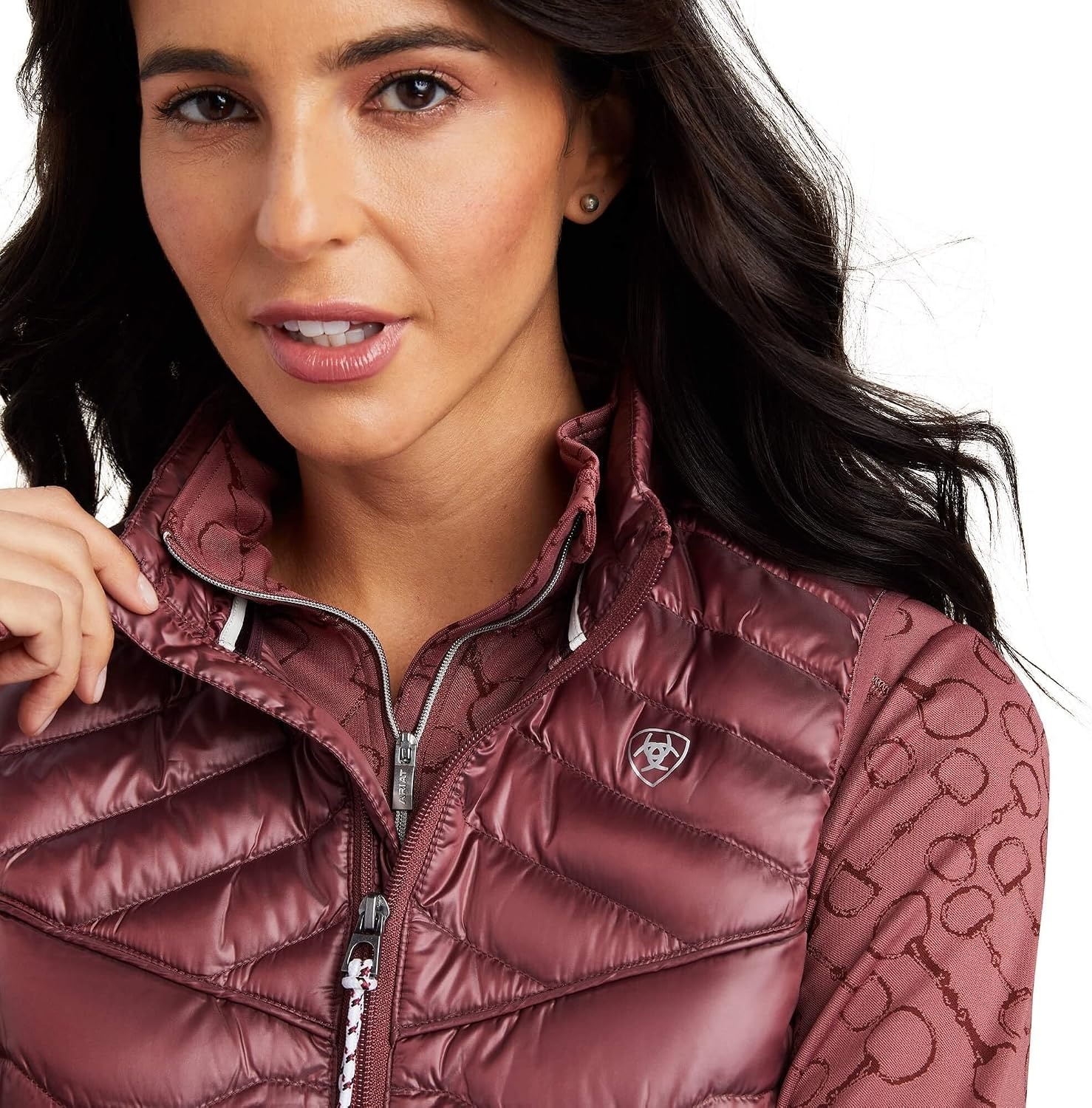 image:imageAriat Female Ideal Down Vest Iridescent Wild Ginger XXLarge