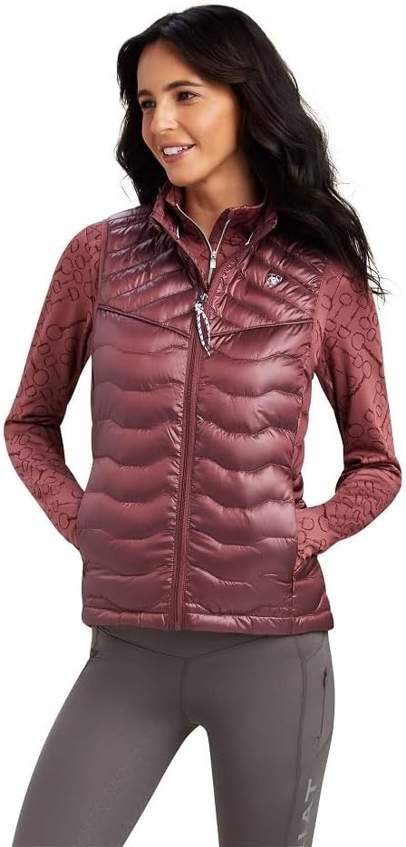 image:imageAriat Female Ideal Down Vest Iridescent Wild Ginger XXLarge
