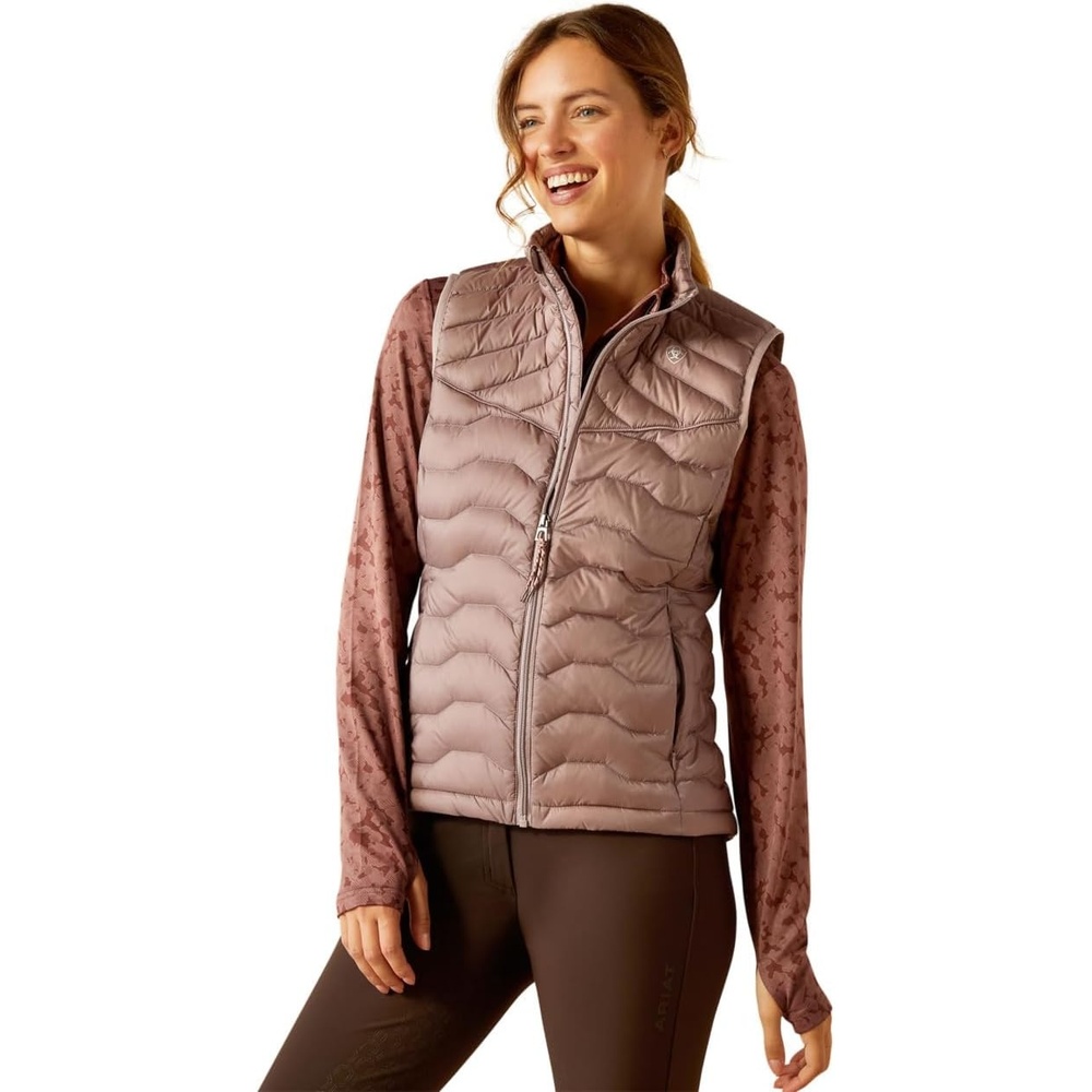image:imageARIAT Womens Ideal Down VestPurple Dove