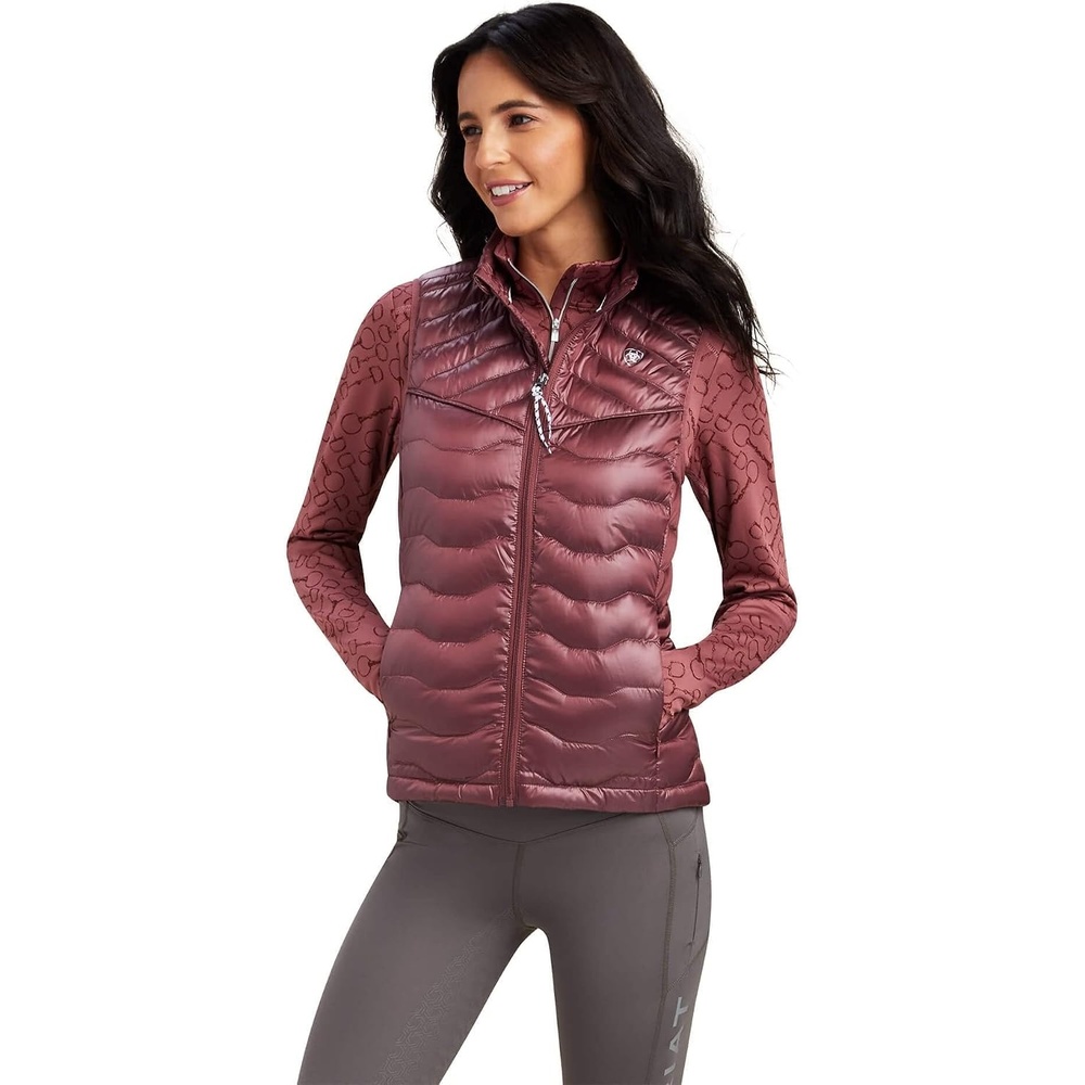 image:imageAriat Female Ideal Down Vest Iridescent Wild Ginger XXLarge