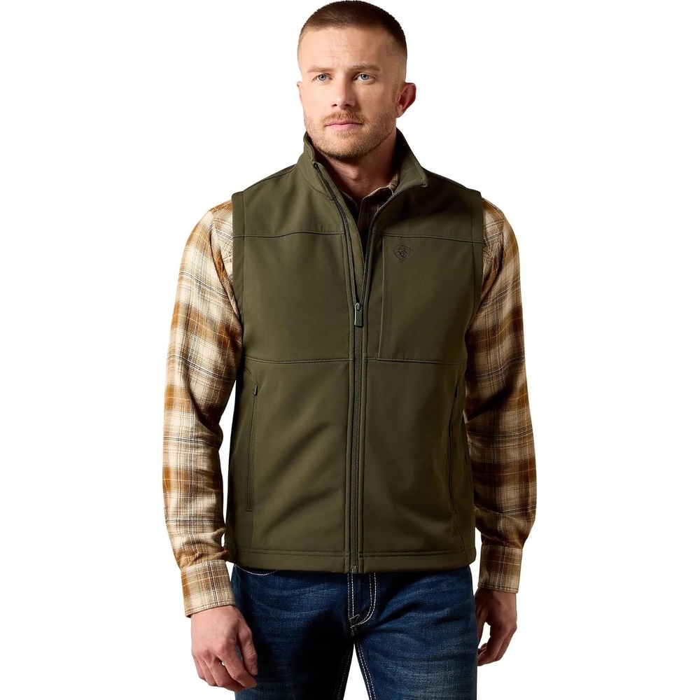image:imageARIAT Mens Vernon Softshell VestForest Night