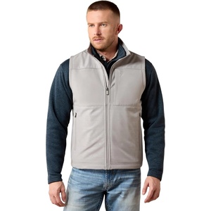 ARIAT Men’s Vernon Softshell Vest(Wet Weather Emboss Southwest)
