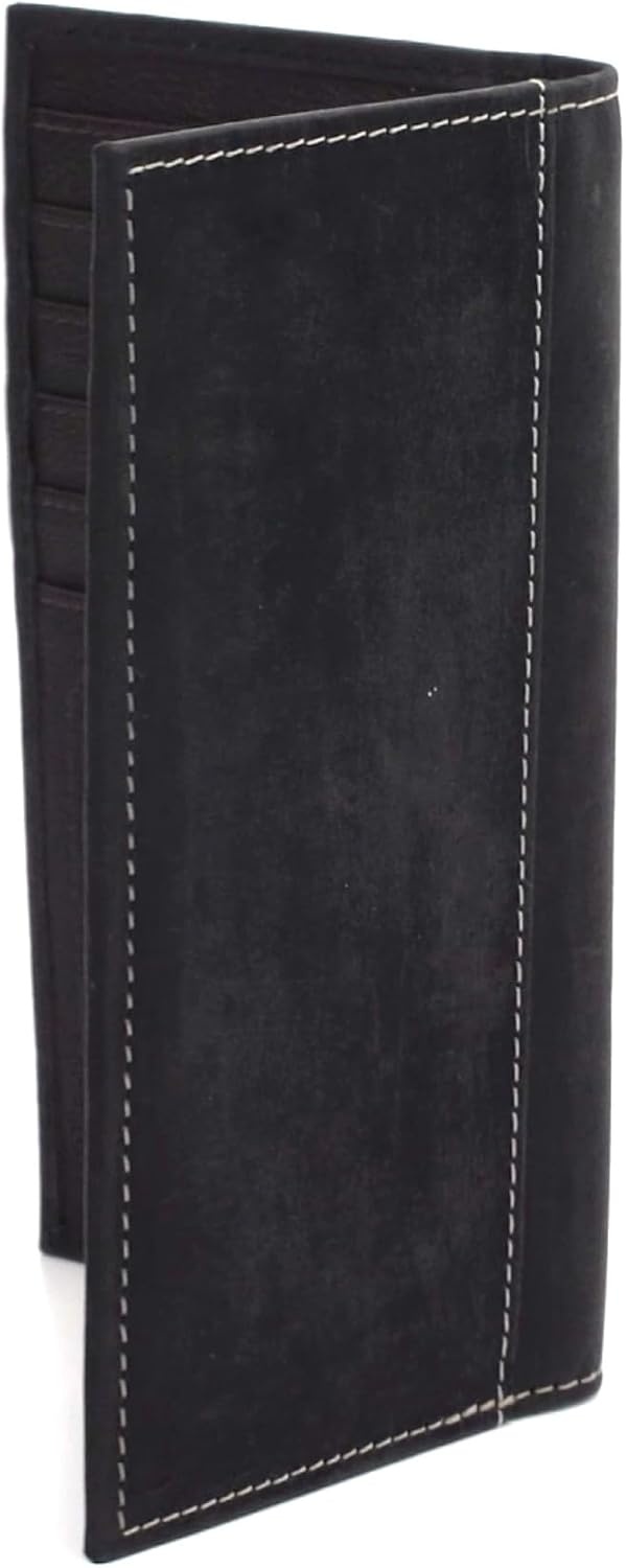 image:imageARIAT Mens Genuine Leather Mexico Flag Embroidery Rodeo Wallet