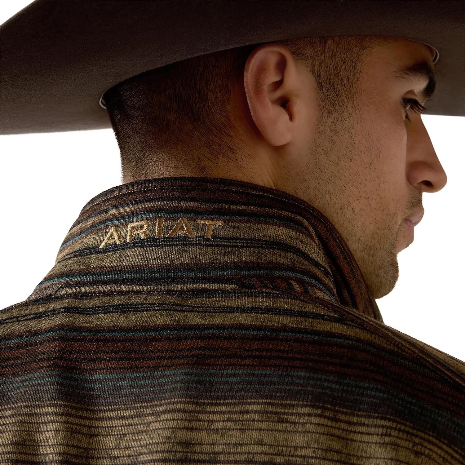 image:imageARIAT Caldwell 14 Zip SweaterBrazil Nut Serape