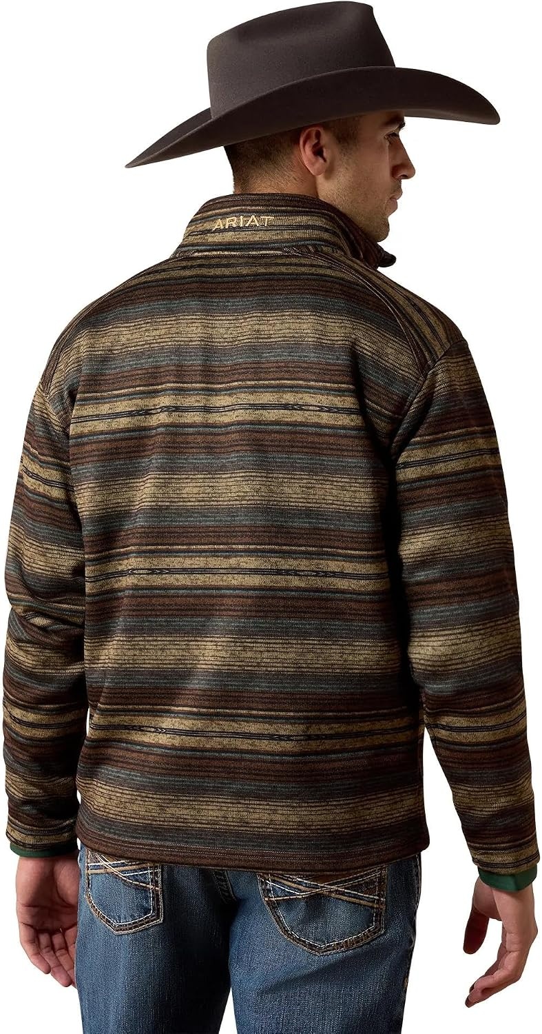 image:imageARIAT Caldwell 14 Zip SweaterBrazil Nut Serape