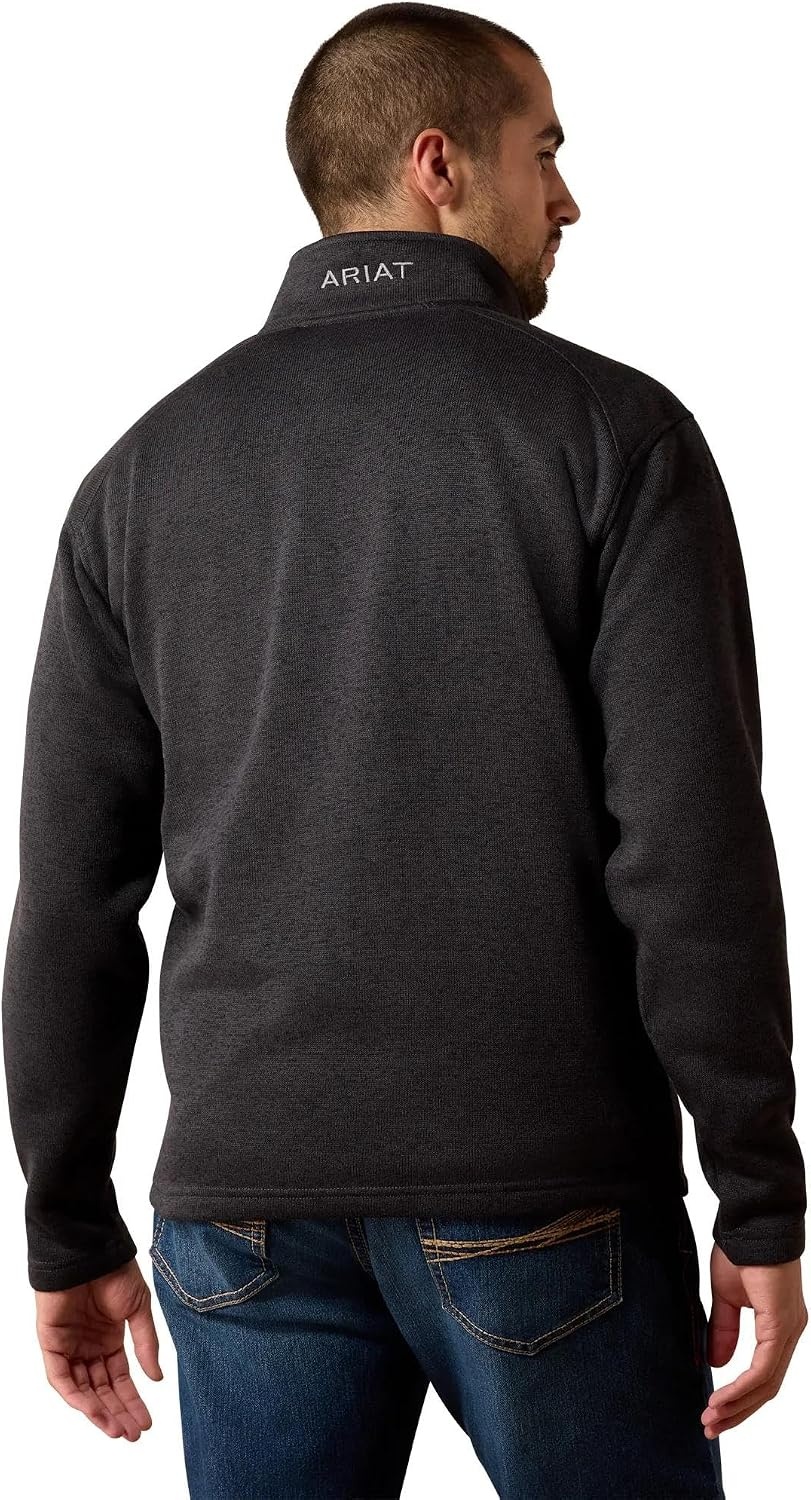 image:imageARIAT Caldwell 14 Zip SweaterMidnight Navy