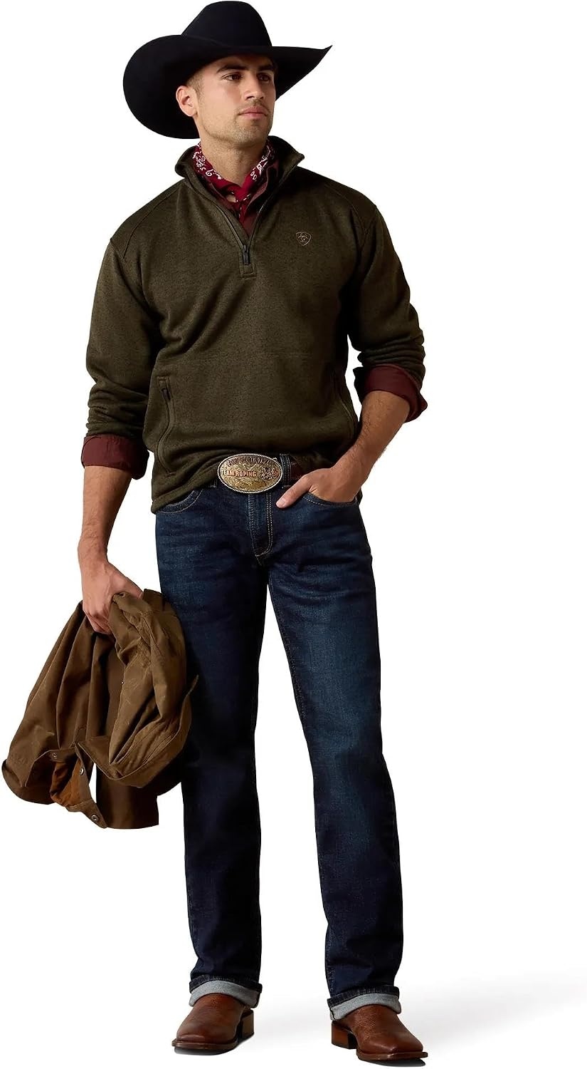 image:imageARIAT Caldwell 14 Zip SweaterOmbre BlueInkwell