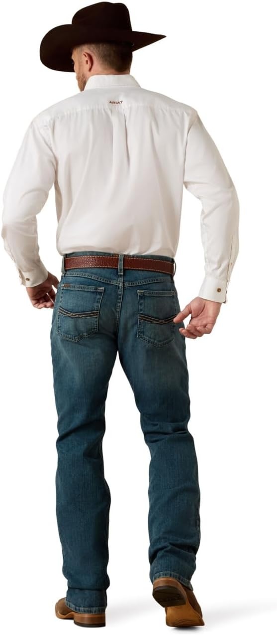 image:imageAriat Mens M4 Low Rise Stretch Legacy Boot Cut JeanFreeman