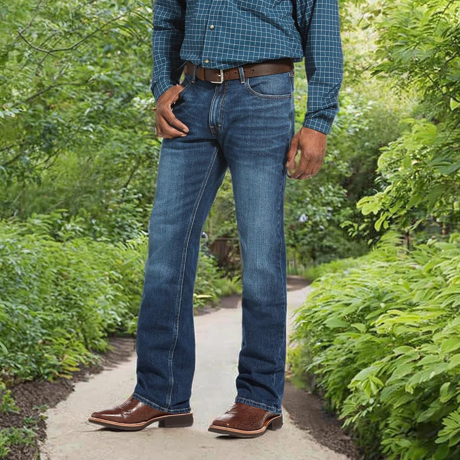 image:imageAriat Mens M4 Low Rise Stretch Legacy Boot Cut JeanFreeman