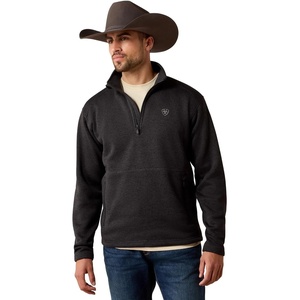 ARIAT Caldwell 1/4 Zip Sweater(Midnight Navy)