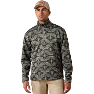 ARIAT Caldwell 1/4 Zip Sweater(Storm Front Southwest)